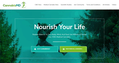 Desktop Screenshot of cannabismd.com